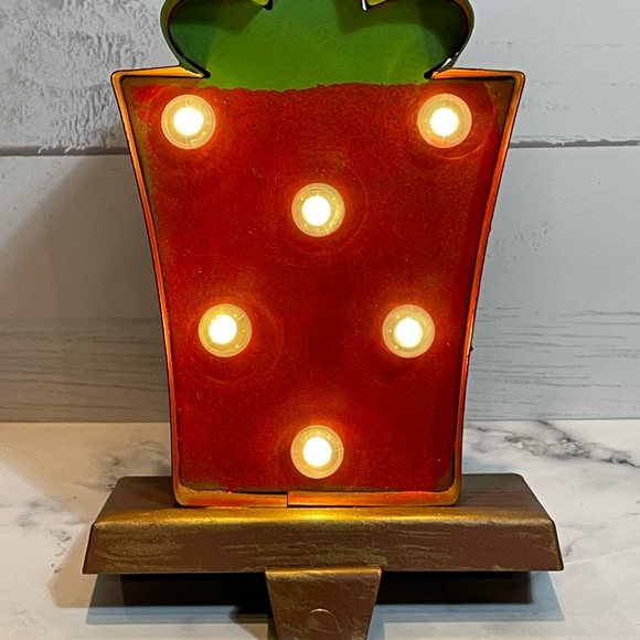 7-1/2” Marquee LED Stocking Holder Bundle - Picture 6 of 9